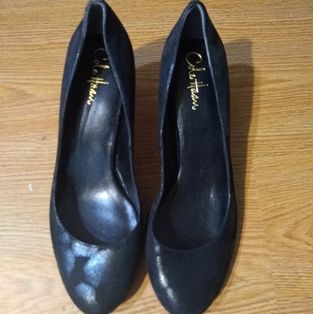 Cole Haan Black Suede Shoes
